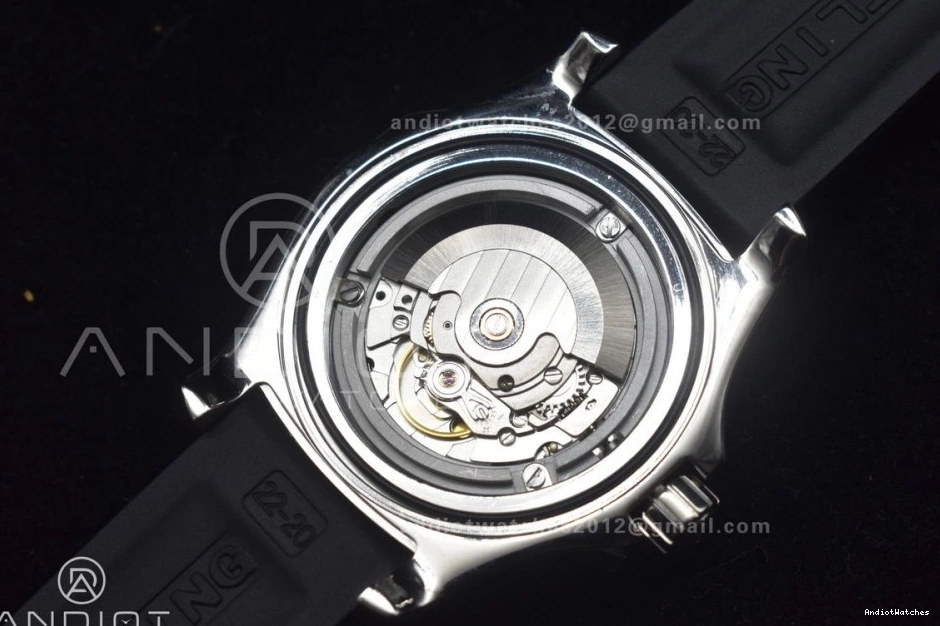 467 Superocean Rubber 1:1 Best Dial A Black Versatile TF Black Bezel Automatic Strap Black On 44 Edition 0322